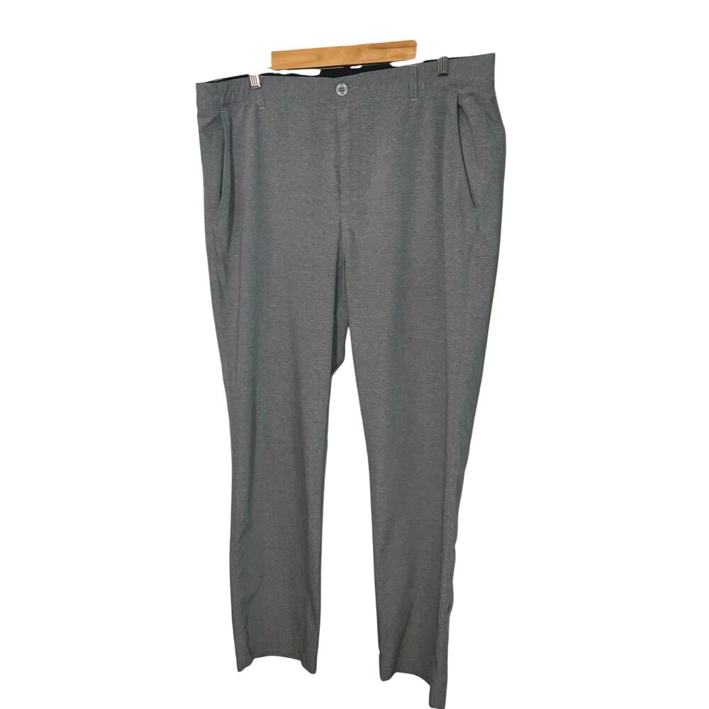Johnston & Murphy Gray Heather XC4 Dress Golf Dress Pants Size 38/R